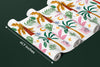 Exotic Tropical Wild Wallpaper, Cartoon Retro Style Mural, Oversized Custom Size Wall Art, Non-Woven, Non-Adhesive, Modern Wall Paper, Removable