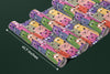 Colorful Cute Kitten Wallpaper, Seamless Pattern Mural, Oversized Custom Size Wall Art, Non-Woven, Non-Adhesive, Modern Wall Paper, Removable