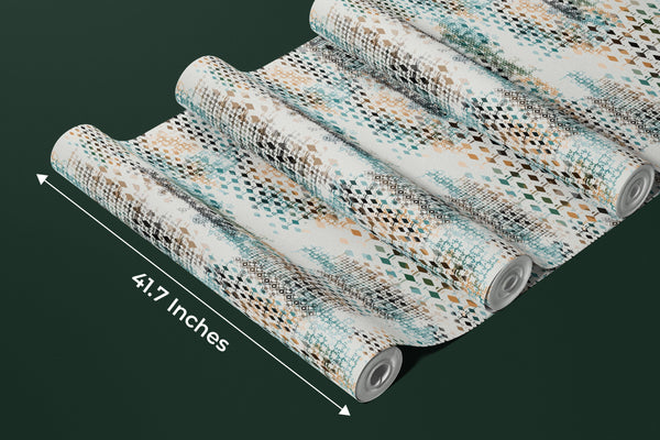 Modern and Elegant Wallpaper, Seamless Pattern Mural, Oversized Custom Size Wall Art, Non-Woven, Non-Adhesive, Modern Wall Paper, Removable