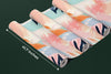 Pastel Abstract Summer Wallpaper, Seamless Pattern Mural, Oversized Custom Size Wall Art, Non-Woven, Non-Adhesive, Modern Wall Paper, Removable