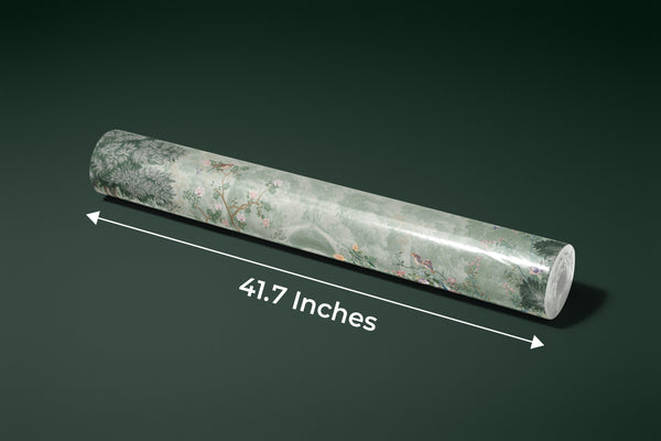 Garden Forest Wallpaper, Vintage Roman Mural, Oversized Custom Size Wall Art, Non-Woven, Non-Adhesive, Modern Wall Paper, Removable