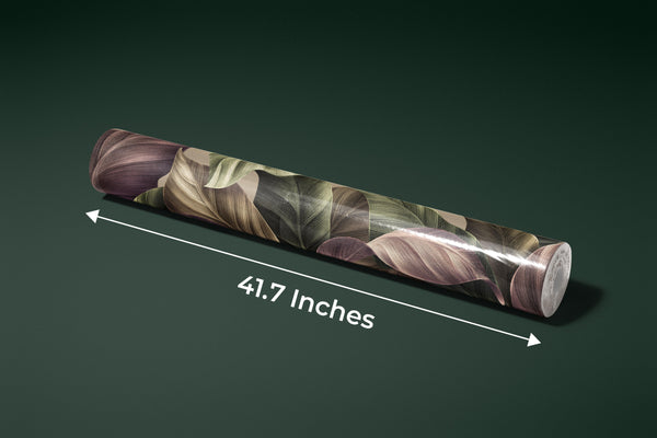 Luxury Tropical Leaves Wallpaper, Beige Background Mural, Oversized Custom Size Wall Art, Non-Woven, Non-Adhesive, Modern Wall Paper, Removable