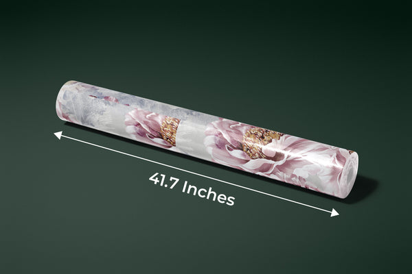Peony Flowers Wallpaper, Pink Mural, Oversized Custom Size Wall Art, Non-Woven, Non-Adhesive, Modern Wall Paper, Removable