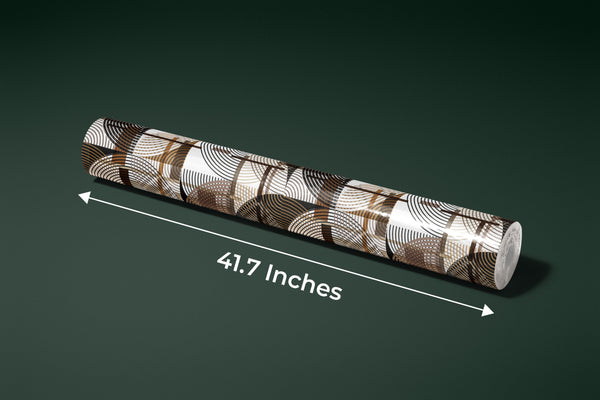 Abstract Geometric Shapes Wallpaper, Seamless Pattern Mural, Oversized Custom Size Wall Art, Non-Woven, Non-Adhesive, Modern Wall Paper, Removable