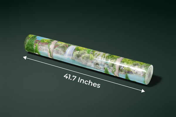 Realistic Waterfall Wallpaper, Architecture Mural, Oversized Custom Size Wall Art, Non-Woven, Non-Adhesive, Modern Wall Paper, Removable