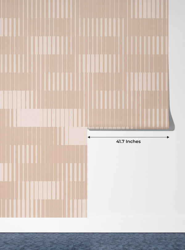 Halftone Gradient Wallpaper, Seamless Pattern Mural, Oversized Custom Size Wall Art, Non-Woven, Non-Adhesive, Modern Wall Paper, Removable