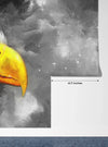 Eagle Wallpaper, Oil Painting Mural, Oversized Custom Size Wall Art, Non-Woven, Non-Adhesive, Modern Wall Paper, Removable