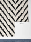 Diagonal Ikat Wallpaper, Seamless Pattern Mural, Oversized Custom Size Wall Art, Non-Woven, Non-Adhesive, Modern Wall Paper, Removable