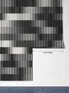 Line Halftone Gradient Wallpaper, Seamless Pattern Mural, Oversized Custom Size Wall Art, Non-Woven, Non-Adhesive, Modern Wall Paper, Removable