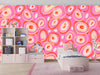 Colorful Abstract Wallpaper, Seamless Pattern Mural, Oversized Custom Size Wall Art, Non-Woven, Non-Adhesive, Modern Wall Paper, Removable