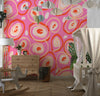 Colorful Abstract Wallpaper, Seamless Pattern Mural, Oversized Custom Size Wall Art, Non-Woven, Non-Adhesive, Modern Wall Paper, Removable