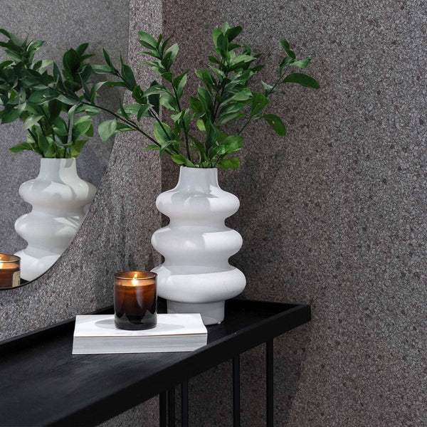 Granite Design 3D Embossed Wallpaper, Gray Realistic Sandstone Texture Wallcovering, Home and Commercial Use - Walloro High End Wallcoverings & More