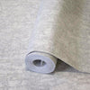 Gray Solid Color Modern Embossed Wallpaper, Plain Abstract Distressed Home Wall Decor - Walloro High End Wallcoverings & More