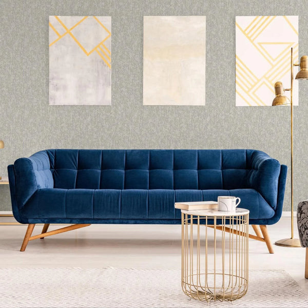 Gray Solid Color Modern Embossed Wallpaper, Plain Abstract Distressed Home Wall Decor - Walloro High End Wallcoverings & More