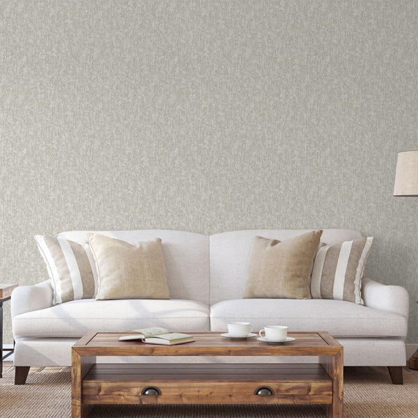 Gray Solid Color Modern Embossed Wallpaper, Plain Abstract Distressed Home Wall Decor - Walloro High End Wallcoverings & More