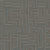 Green Modern Geometric Shapes Wallpaper, Embossed Rich Textured Contemporary Wallcovering - Walloro High End Wallcoverings & More