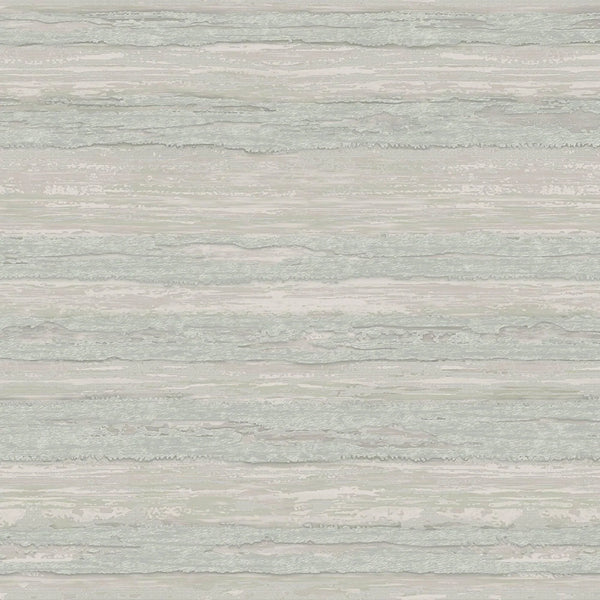 Horizontal Striped Wallpaper, Light Green, Cream Shiny Glossy Luxry Non-Woven Wallcovering, Non-Woven, Non-Pasted - Walloro High End Wallcoverings & More