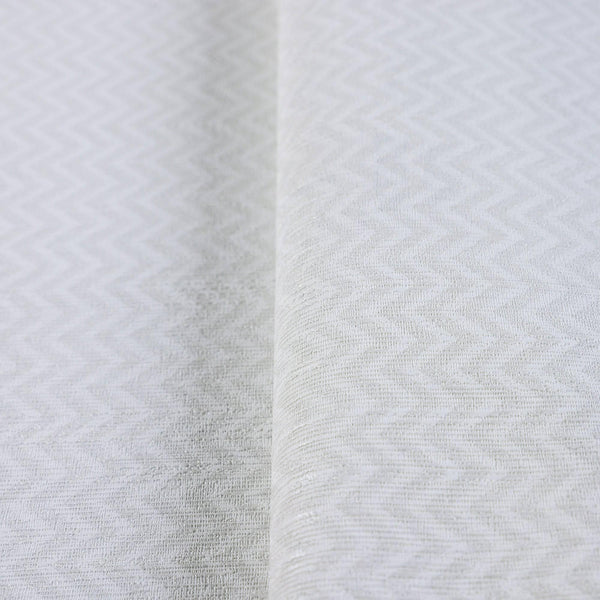 Kids Room Chevron Textured Wallpaper, White, Ivory, Boys Girls Bedroom Wallpaper, Nursery Wallpaper, 114 sq ft Roll, Kids Bathroom, Washable - Walloro High End Wallcoverings & More