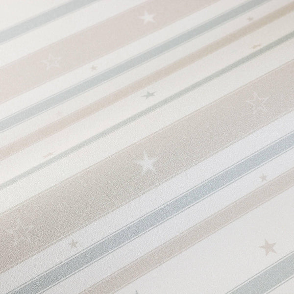 Kids Room Striped Textured Wallpaper, Colorful, Boys Girls Bedroom Wallpaper, Nursery Wallpaper, 114 sq ft Roll, Kids Bathroom Wallpaper - Walloro High End Wallcoverings & More