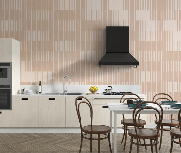 Halftone Gradient Wallpaper, Seamless Pattern Mural, Oversized Custom Size Wall Art, Non-Woven, Non-Adhesive, Modern Wall Paper, Removable