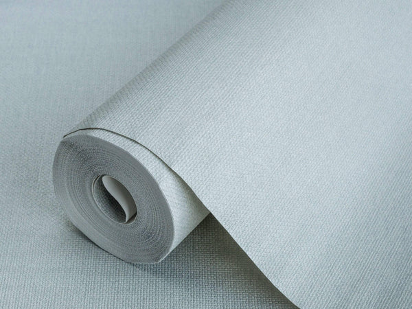 Light Blue Glitter Neutral Colors Textured Wallpaper, Non-Adhesive Traditional Wallcovering - Walloro High End Wallcoverings & More