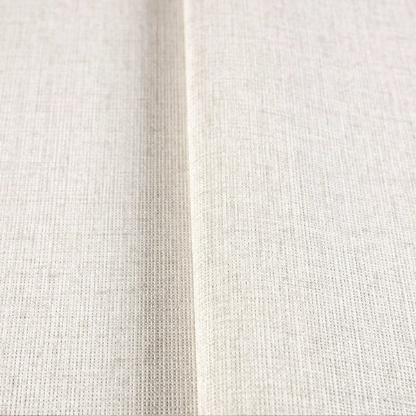 Light Cream Plain Solid Color Textured Wallpaper, Modern Minimalist Wallcovering, Washable Roll - Walloro High End Wallcoverings & More