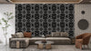 Modern Geometric Wallpaper, Seamless Pattern Mural, Oversized Custom Size Wall Art, Non-Woven, Non-Adhesive, Modern Wall Paper, Removable