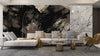 Elegant Paint Strokes Wallpaper, Seamless Pattern Mural, Oversized Custom Size Wall Art, Non-Woven, Non-Adhesive, Modern Wall Paper, Removable