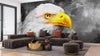 Eagle Wallpaper, Oil Painting Mural, Oversized Custom Size Wall Art, Non-Woven, Non-Adhesive, Modern Wall Paper, Removable