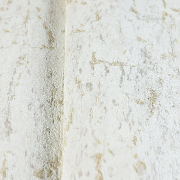 Luxury Cork Embossed Wallpaper, Rich Textured Wallcovering, Traditional, Camper Van Log Cabin, Large 114 sq ft Roll, Washable, Light Color - Walloro High End Wallcoverings & More