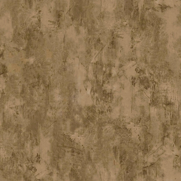 Modern Abstract Distressed Wallpaper, Rich Textured Embossed Wallcovering, Traditional, Stylish Wallpaper, Extra Large 114 sq ft Roll, Brown - Walloro High End Wallcoverings & More