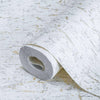 Modern Cork Embossed Wallpaper, Rich Textured Wallcovering, Gray, Traditional, Camper Van Log Cabin Decor, Large 114 sq ft Roll, Washable - Walloro High End Wallcoverings & More