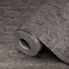 Modern Dark Cork Embossed Wallpaper, Rich Textured Wallcovering, Traditional, Camper Van Log Cabin Decor, 114 sq ft, Metallic Black Marbled - Walloro High End Wallcoverings & More
