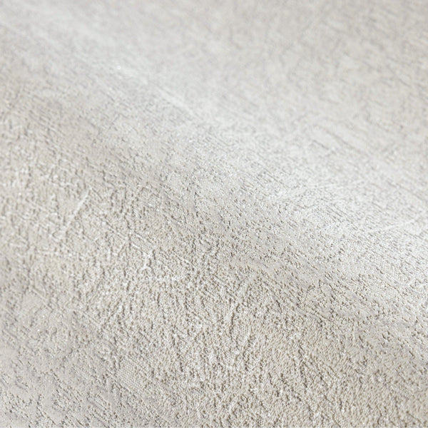 Modern Textured Wallpaper, Light Gray Solid Color Sparkling Light Neutral Colors Non-Pasted Wallcovering, Plain Abstract Design - Walloro High End Wallcoverings & More