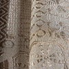Quilted 3D Embossed Wallpaper, Tan, Flocked Rich Textured Velvet Feel Luxury Wallcovering, Vintage Washed Patchwork Style, Non-Woven - Walloro High End Wallcoverings & More