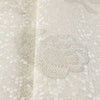 Rose Themed White Flowered Embossed Wallpaper, Home Wall Decor, Aesthetic Wallpaper, Textured Wallcovering Non-Adhesive - 41.7”W X 393”H - Walloro High End Wallcoverings & More