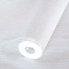 Solid Color Embossed Modern Wallpaper, White, Neutral Colors Contemporary Textured Wallcovering, Durable 114 sq ft Roll - Walloro High End Wallcoverings & More