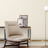 Solid Color Modern Embossed Wallpaper, Cream Plain Abstract Distressed Home Wall Decor, Non-Woven, Non-Pasted, Large Roll - Walloro High End Wallcoverings & More