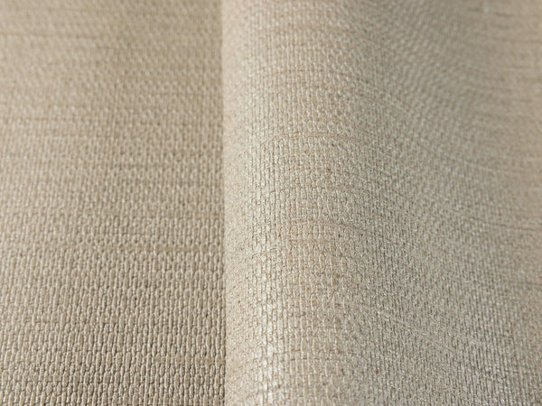 Tan Jute Basket Weave Textured Wallpaper, Solid Color Modern Plain Wallcovering - Walloro High End Wallcoverings & More