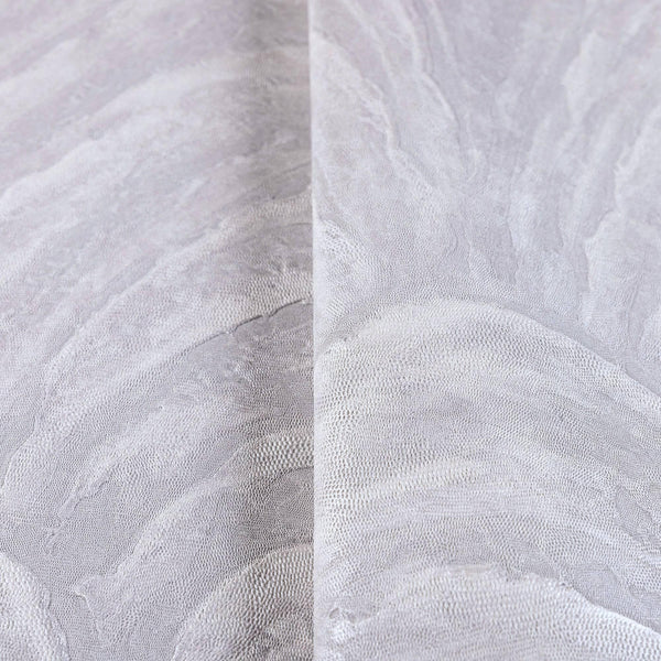 Textured Pattern Silver Embossed Wallpaper, Home Wall Decor, Aesthetic Wallpaper, Textured Wallcovering Non-Adhesive and Non-Peel - Walloro High End Wallcoverings & More