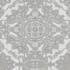 Timeless Design 3D Embossed Damask Wallpaper, Gray, Silver Luxury Velvet Feeling Wallcovering, Large 114 sq ft Roll - Walloro High End Wallcoverings & More