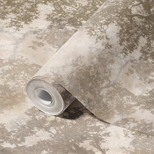 Vintage Trees Scenic Wall Mural, Light Beige Nature Theme Wallpaper, Oversized Landscape Scene Custom Size Wall Art, Non-Woven, Non-Pasted, Removable - Walloro High End Wallcoverings & More