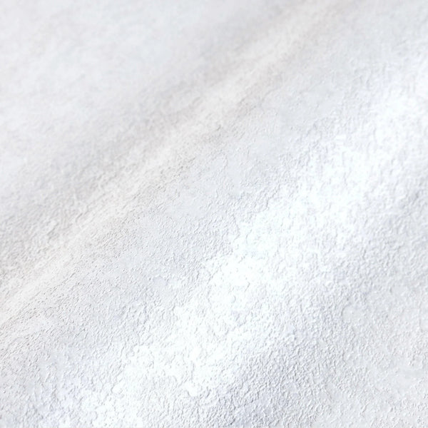 White Solid Color Modern Embossed Wallpaper, Plain Abstract Distressed Home Wall Decor - Walloro High End Wallcoverings & More