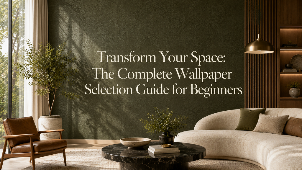Transform Your Space: The Complete Wallpaper Selection Guide for Beginners