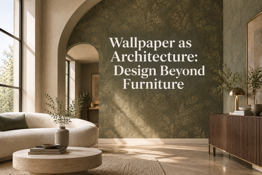 Wallpaper as Architecture: Design Beyond Furniture