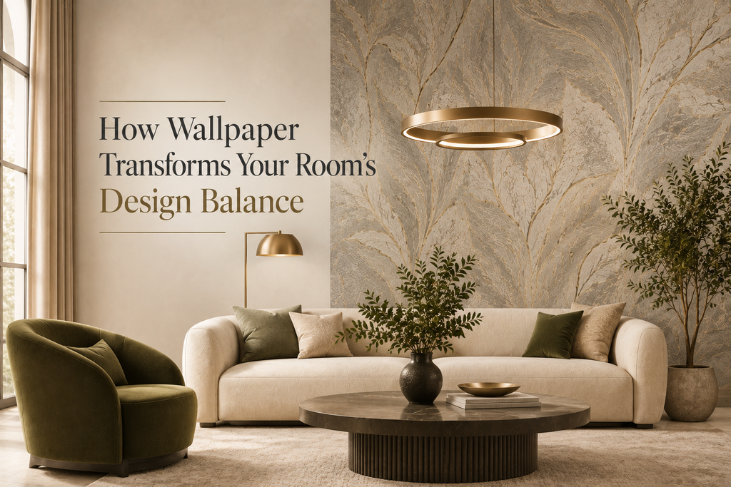 How Wallpaper Transforms Your Room's Design Balance
