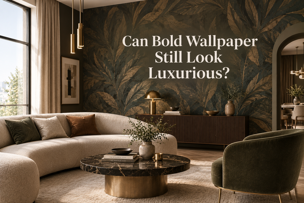 Can Bold Wallpaper Still Look Luxurious?