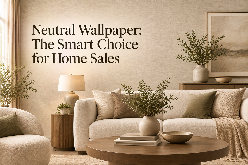 Neutral Wallpaper: The Smart Choice for Home Sales