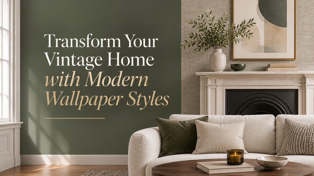 Transform Your Vintage Home with Modern Wallpaper Styles