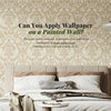Can You Apply Wallpaper on a Painted Wall? Here's What You Need to Know